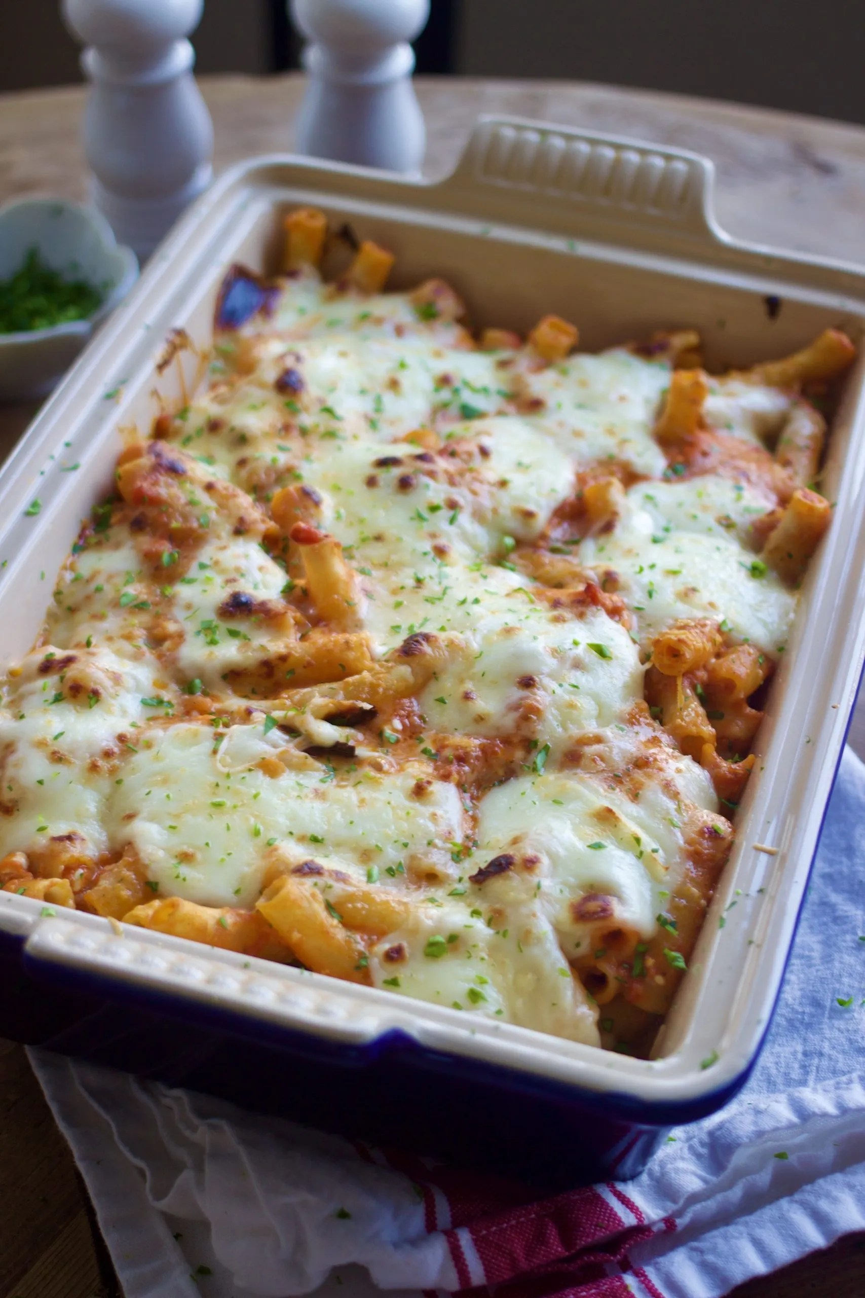 ThreeCheese Baked Ziti Lane Bakery