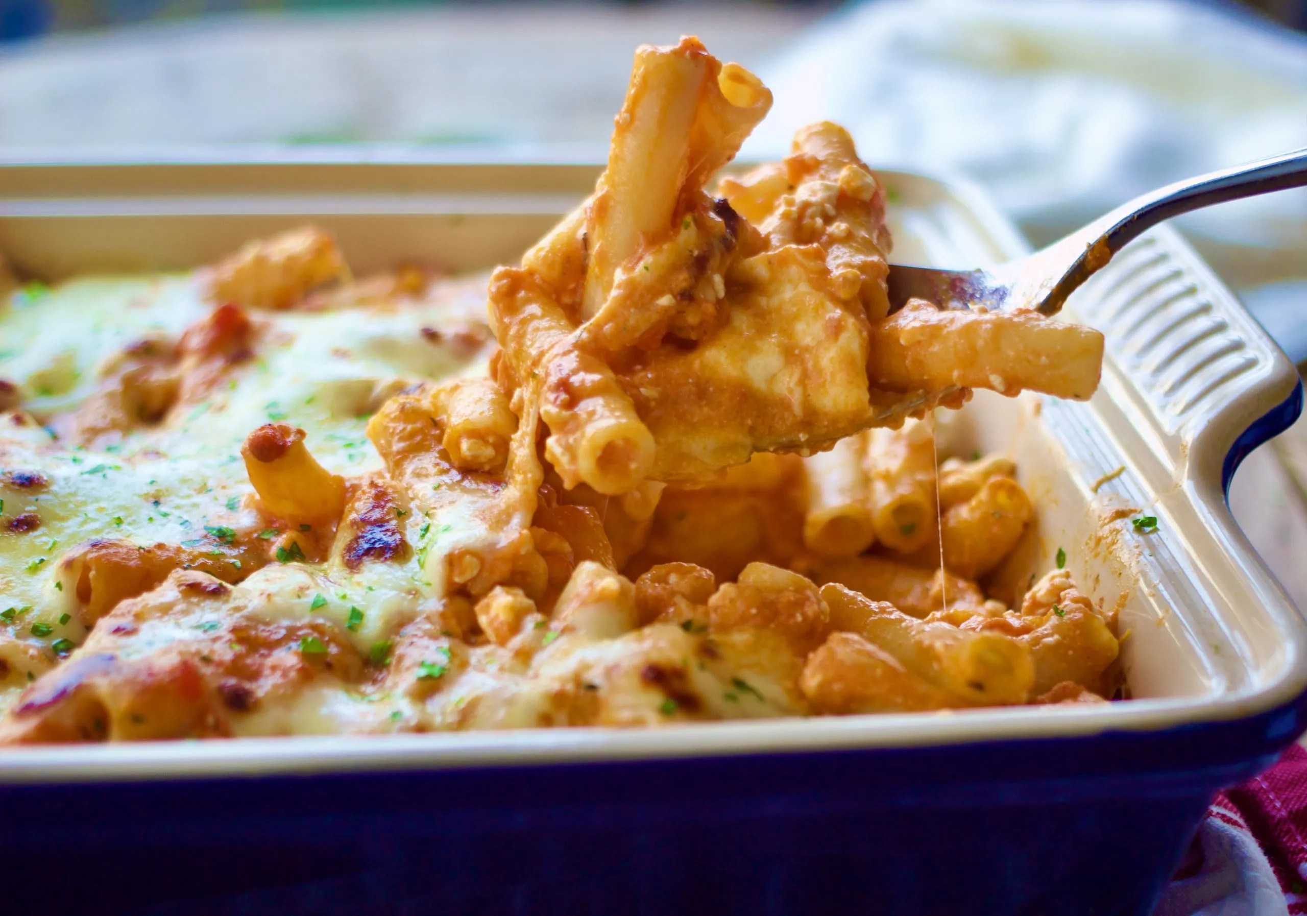 ThreeCheese Baked Ziti Lane Bakery