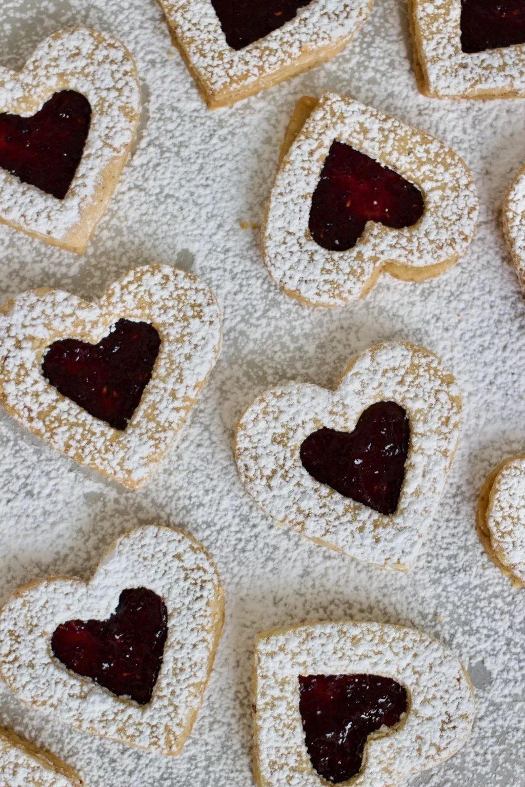 Raspberry Linzer Cookies Lane Bakery