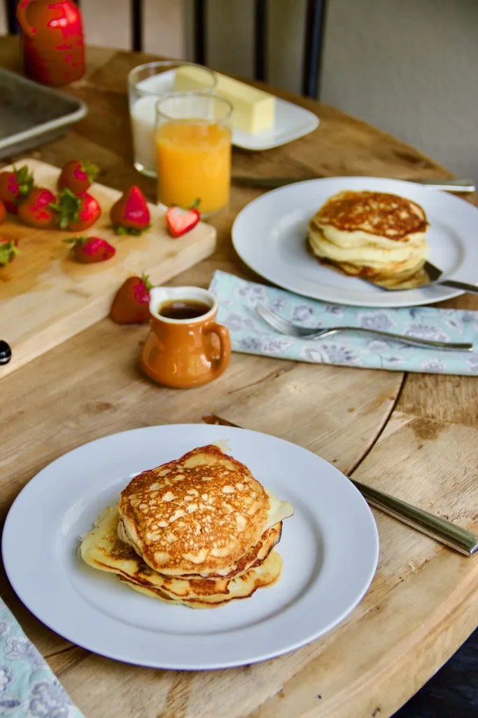 Perfect Buttermilk Pancakes for Two Lane Bakery