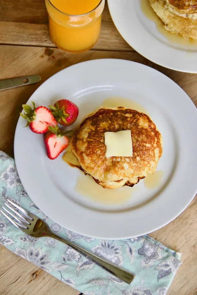 Perfect Buttermilk Pancakes for Two Lane Bakery