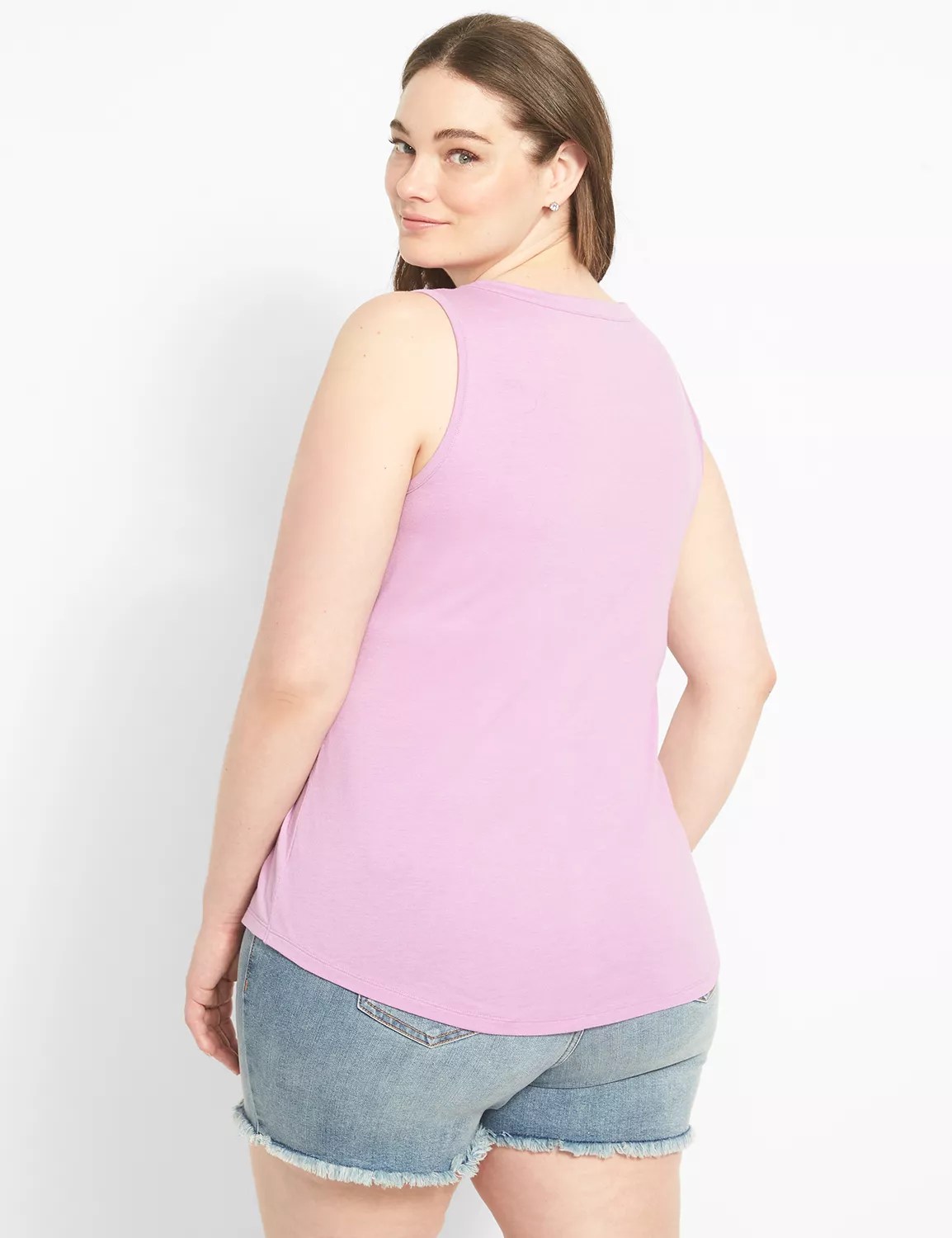 Classic VNeck Muscle Tank LaneBryant