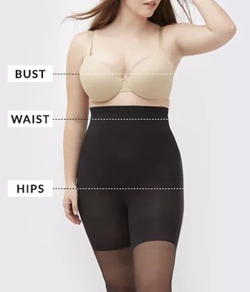 Size Charts & Measurements for Plus Sizes | Lane Bryant