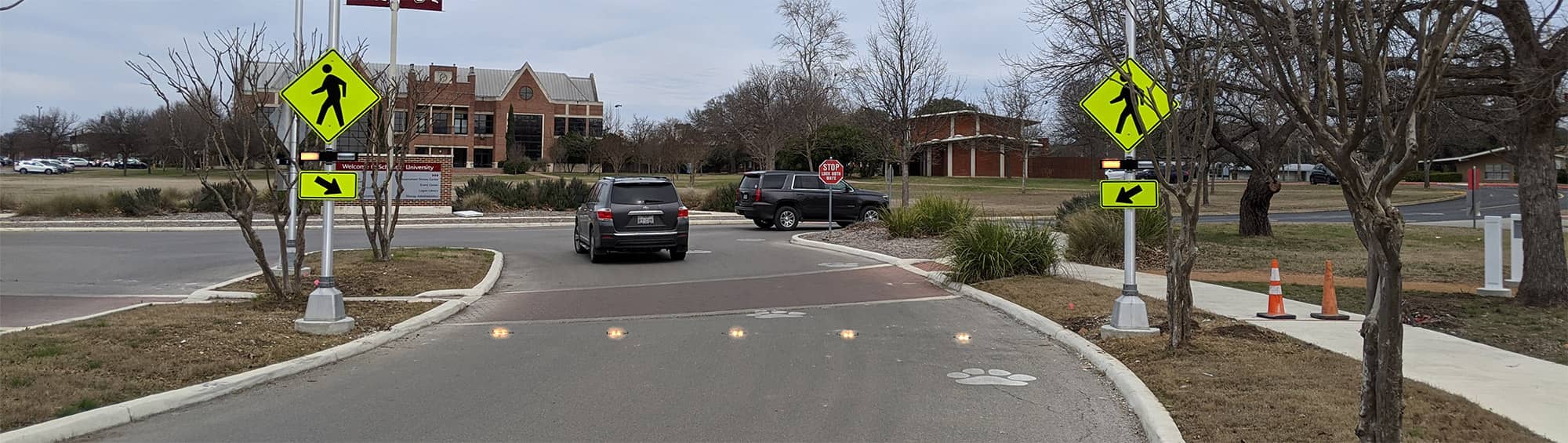 Crosswalk Systems LaneLight LED Enhanced Warning Systems