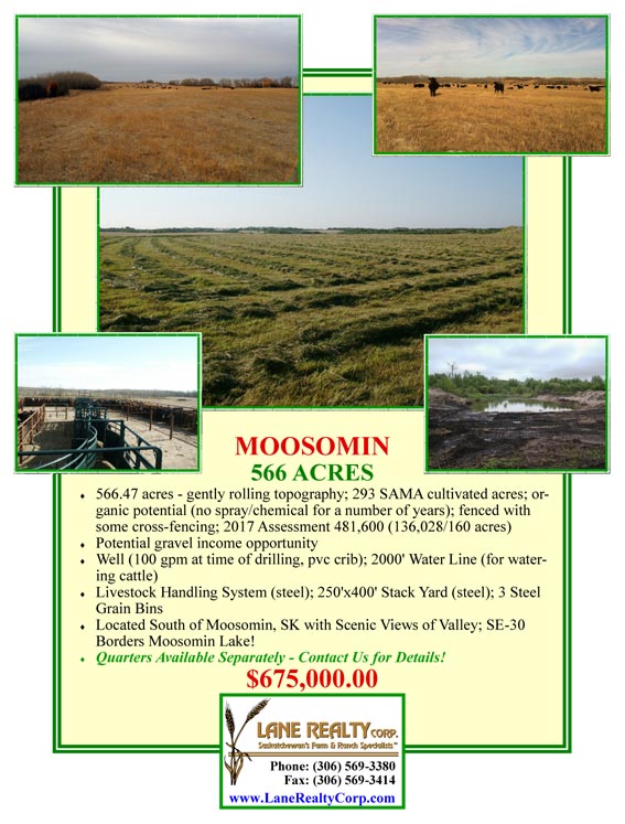 Southeast Saskatchewan Farmland, Farms, and Ranches for Sale