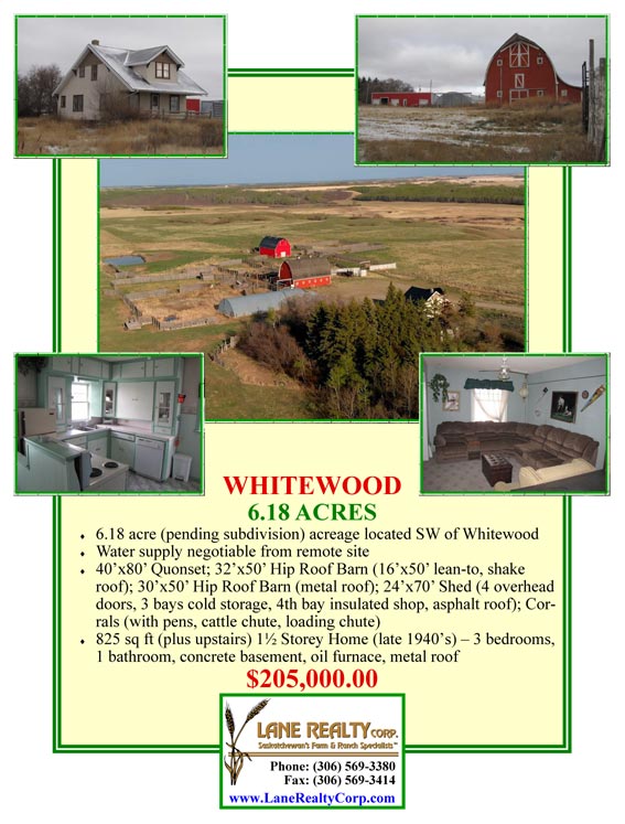 Southeast Saskatchewan Farmland, Farms, and Ranches for Sale