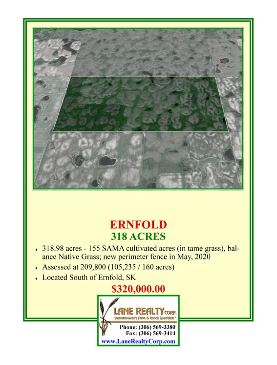 Southwest Saskatchewan Farmland, Farms, and Ranches for Sale