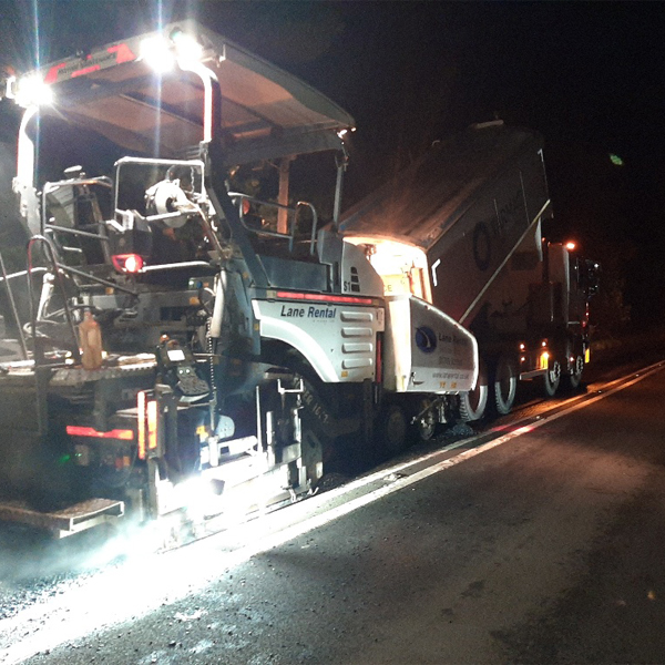Lane Rental Road Surfacing