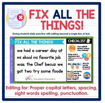 3rd Grade Editing Practice - LaNesha Tabb - Writing Educator, Author