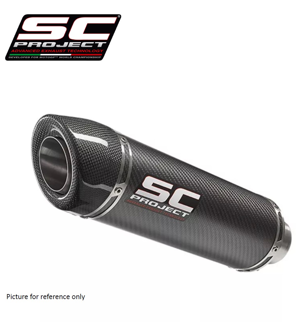 SCProject GP Tech Carbon Fiber Muffler Kawasaki Ninja 1000 Lanesplit