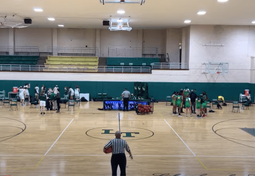 Lane girls basketball opening game rust to defeat