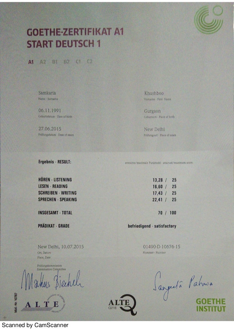 How To Get A German Language Certificate