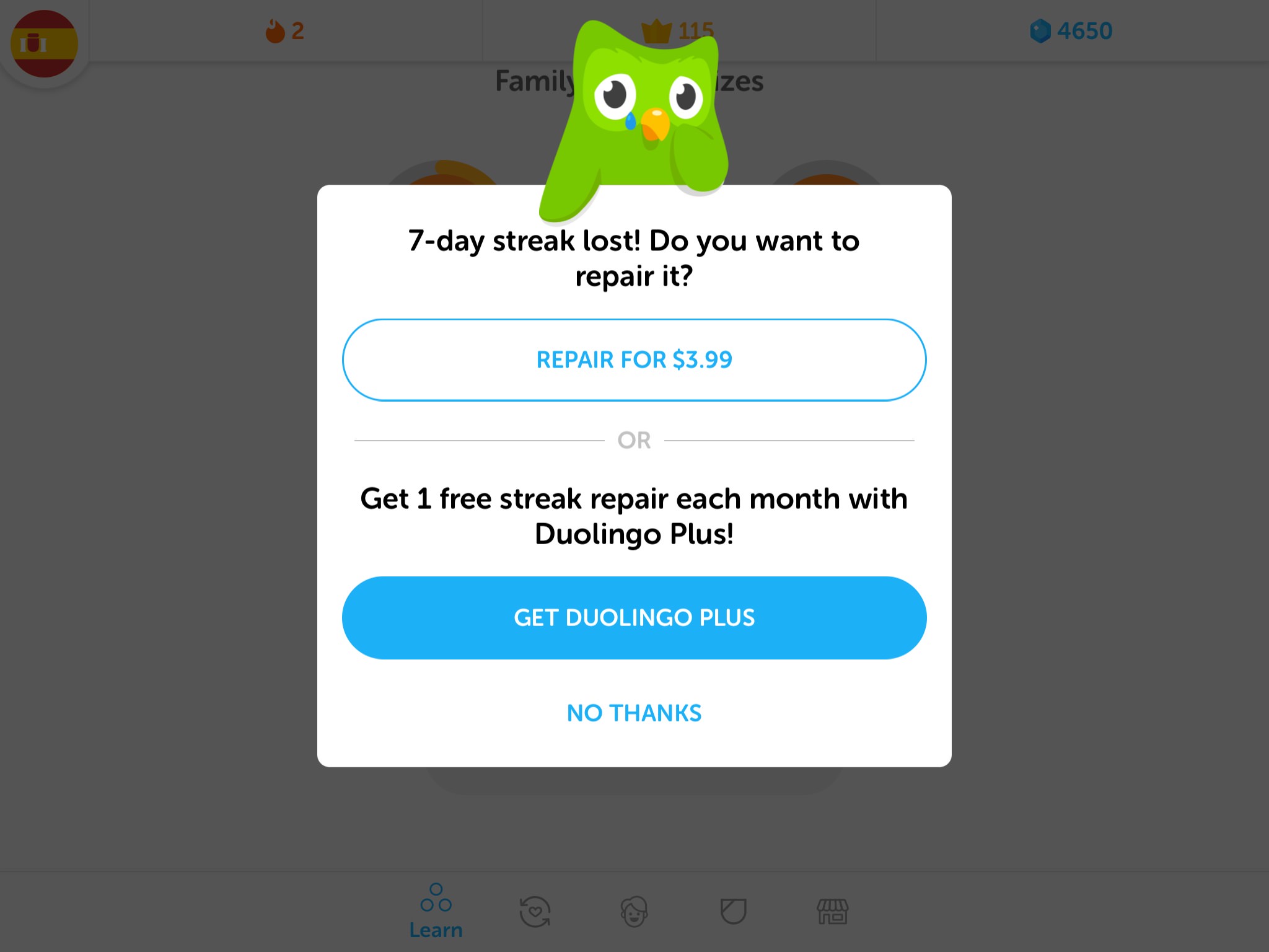 With Duolingo You Can Learn Spanish Phrases For Cleaning The Floor So
