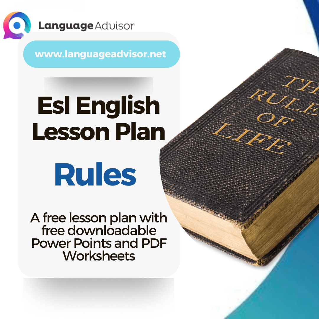 Esl English Lesson Plan Rules Language Advisor