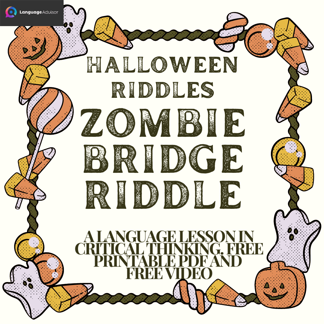 Zombie Bridge Riddle Halloween Riddles Language Advisor