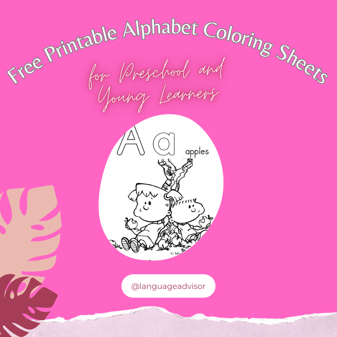 Free Printable Family Coloring Sheets and Flashcards for Preschool and