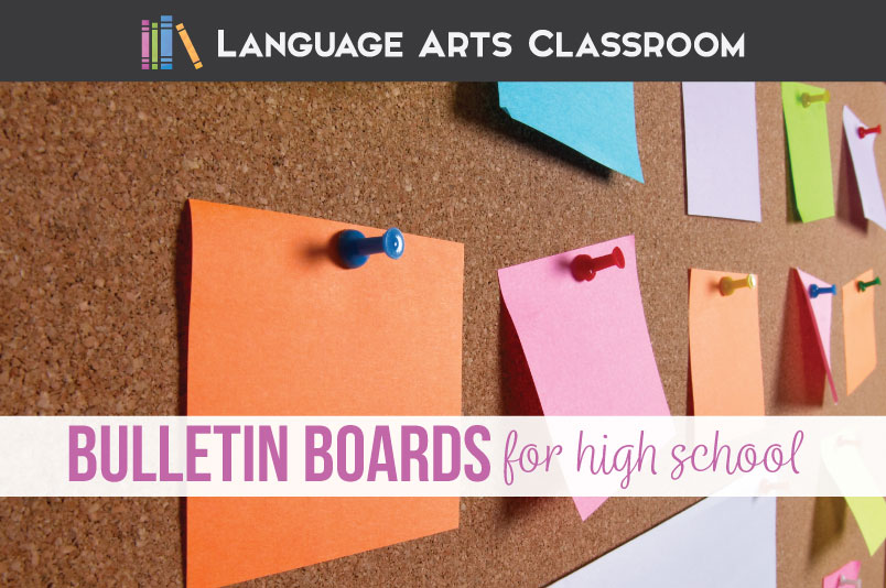 High School English Classroom Bulletin Board Ideas