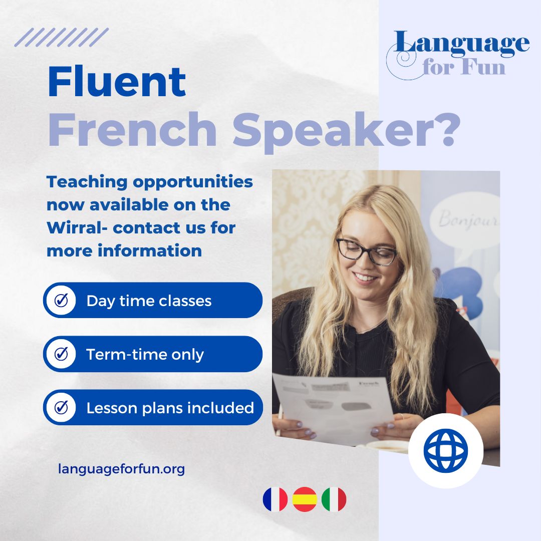 Teaching opportunity on the Wirral Language for Fun