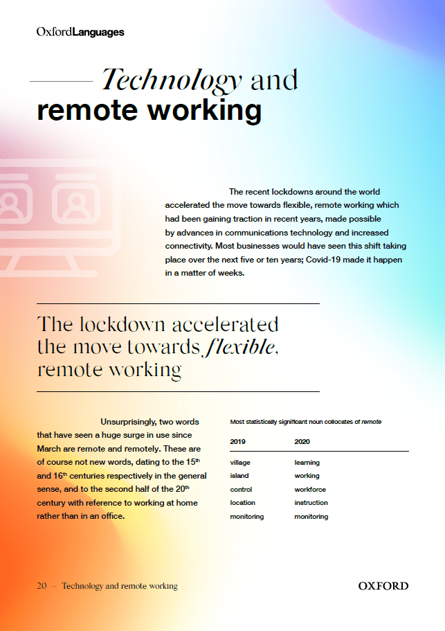 Oxford Word of the Year 2020 Oxford Languages