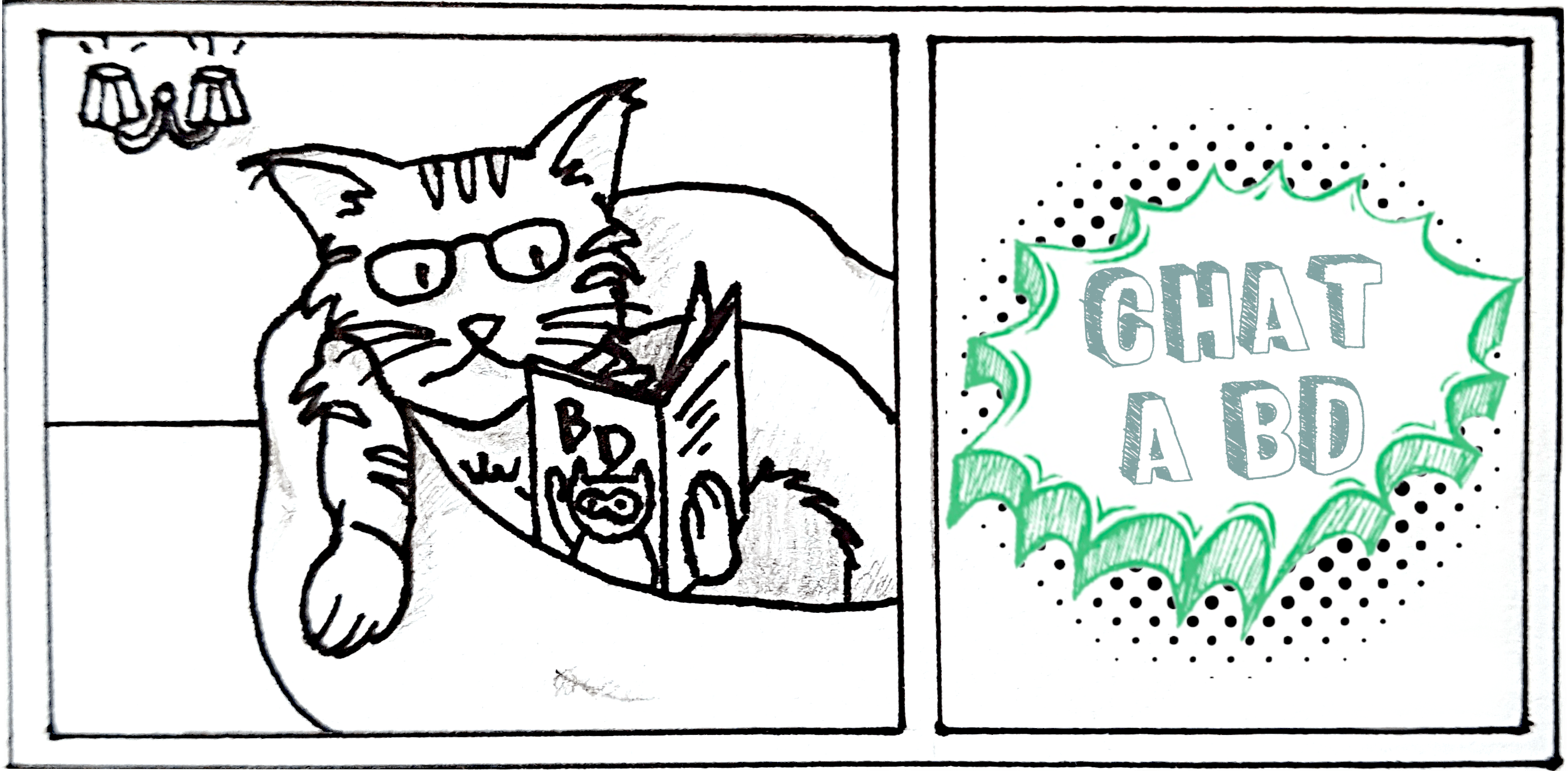Chat à BD 1 Les Bons Gros Bâtards de la Littérature
