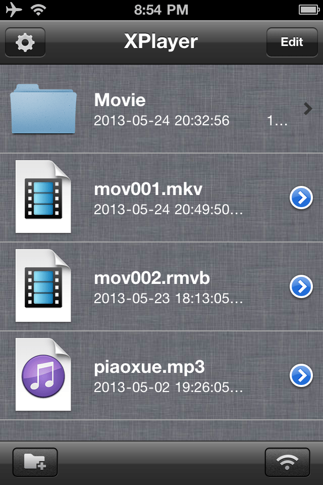 XPlayer Powerful Media Player for iPad, iPhone / iPod touch