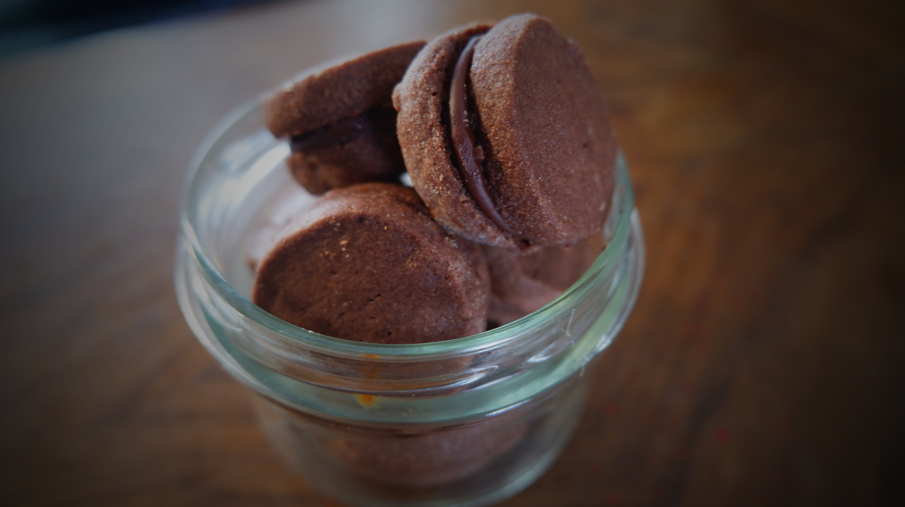 {Sablé diamant & ganache chocolat}