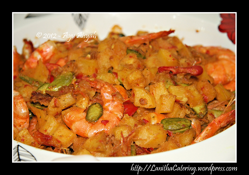 Sambal Goreng Udang | LaNitha Catering
