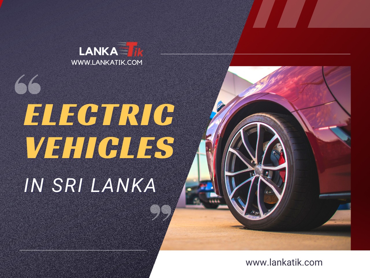 Electric vehicles in Sri Lanka