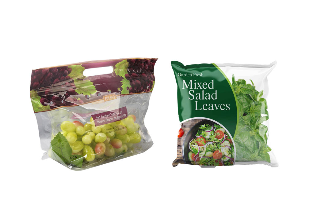 Fresh Fruit + Vegetables Packaging Lanker Pack