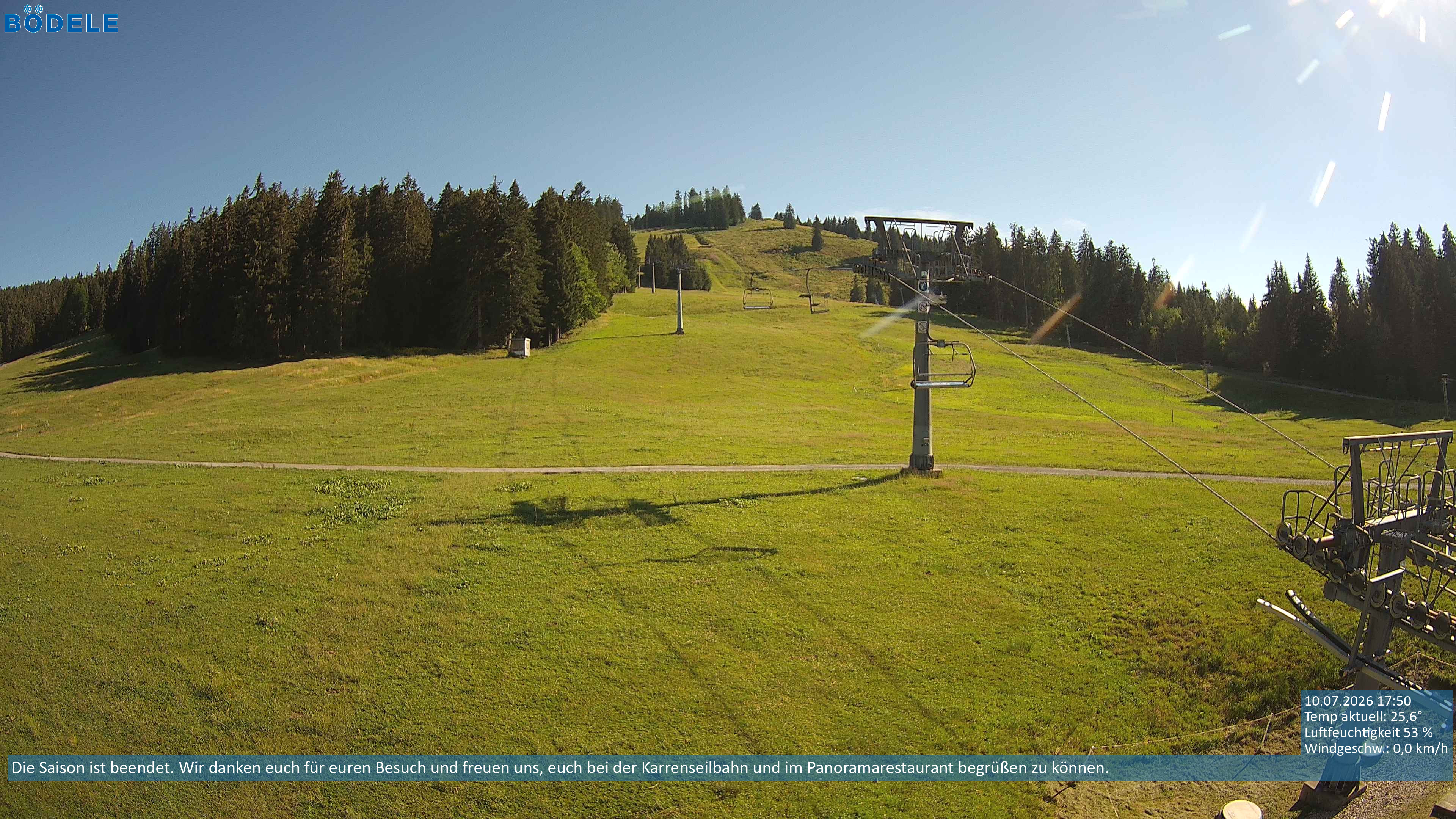 Bödele Lanklift Tal Wetterring Vorarlberg