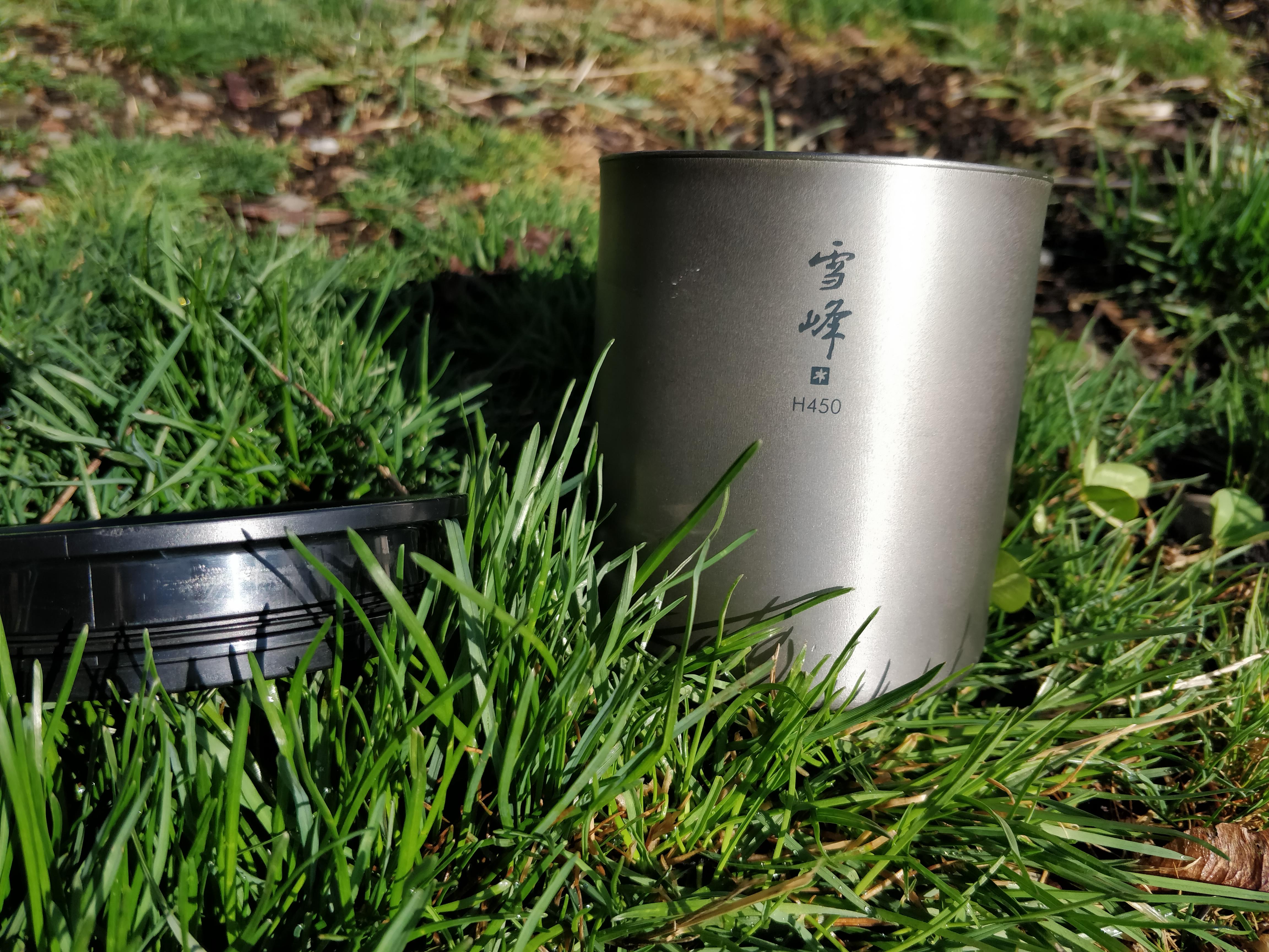 Best Titanium Backpacking Mug of All Time Snow Peak Titanium H450