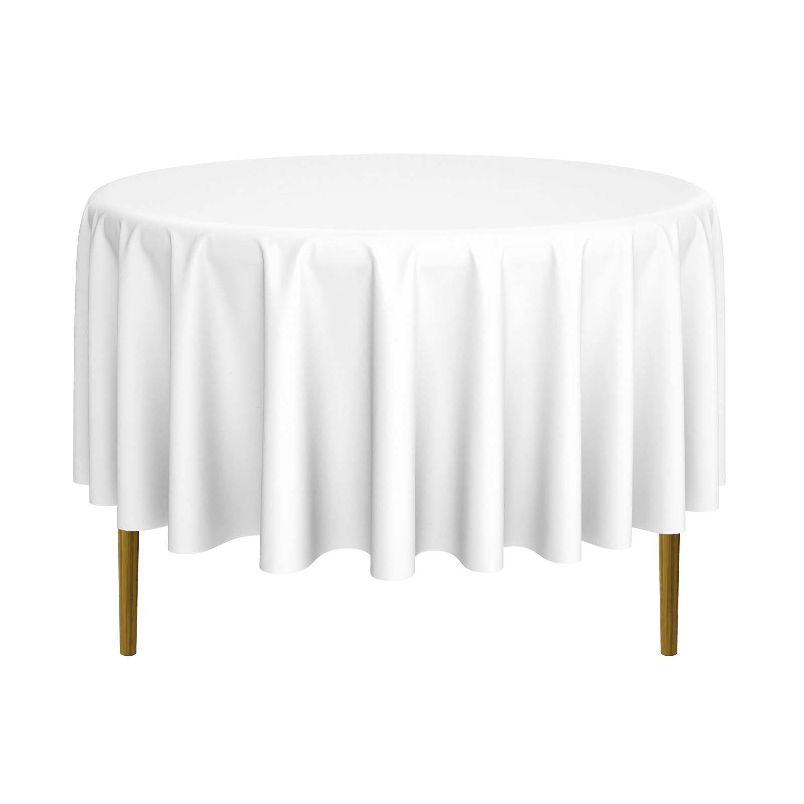 Lann's Linens 90" Round Premium Tablecloth for Wedding / Banquet / Restaurant Polyester