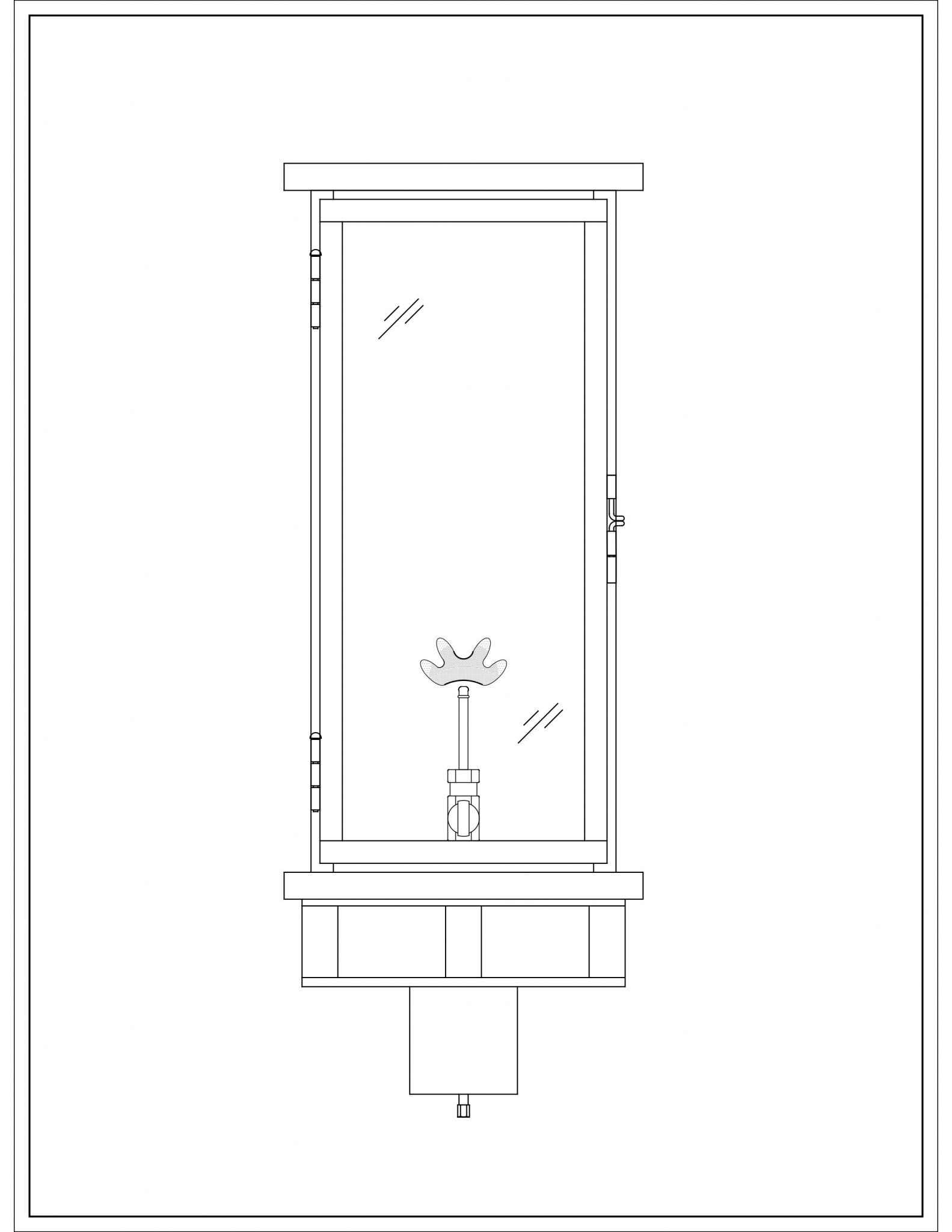 Trinity - Post Mount - Carolina Lanterns