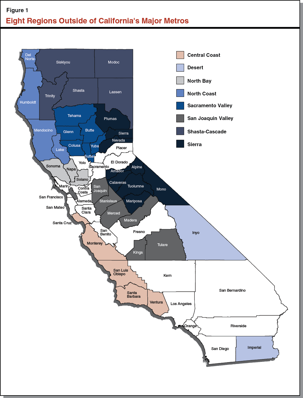 A Look at Housing Markets Outside of California's Major Metros [EconTax