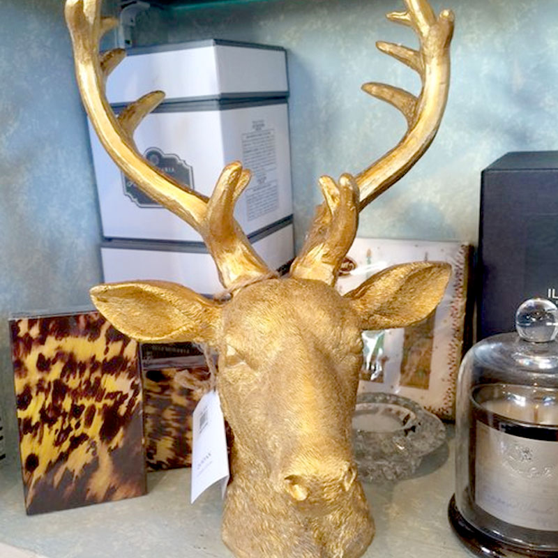 Table or Wallmount Stag Head Décor Shop La Pace