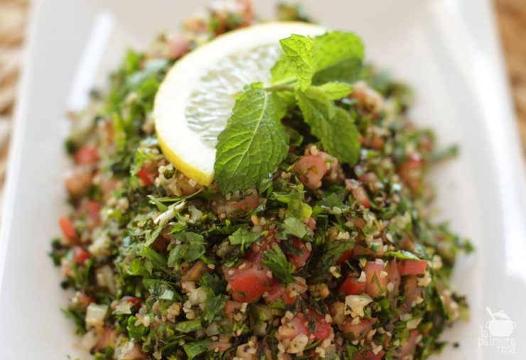 Tabulé, la auténtica ensalada libanesa, puro sabor y frescor