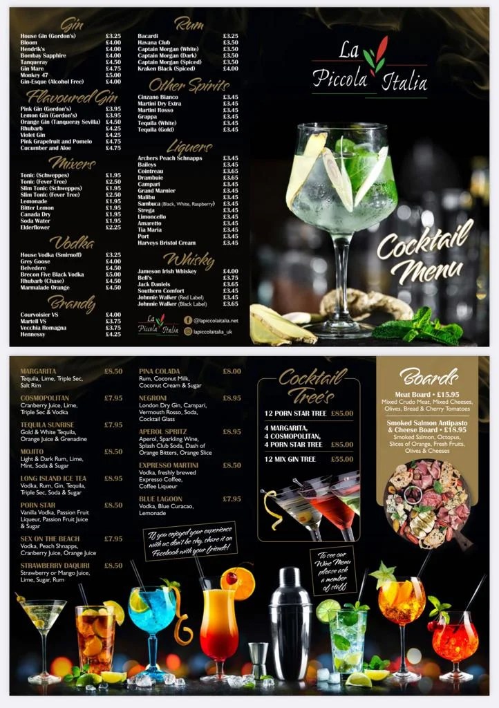 Authentic Italian estaurant La Piccola Italia Monmouth