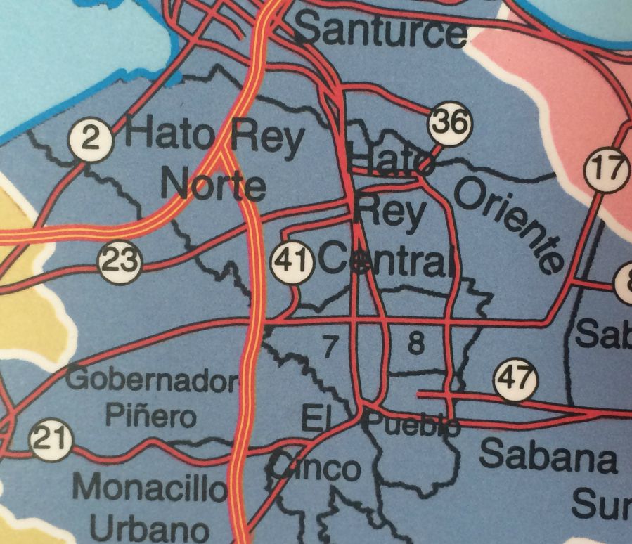 Mapa De Hato Rey Pr