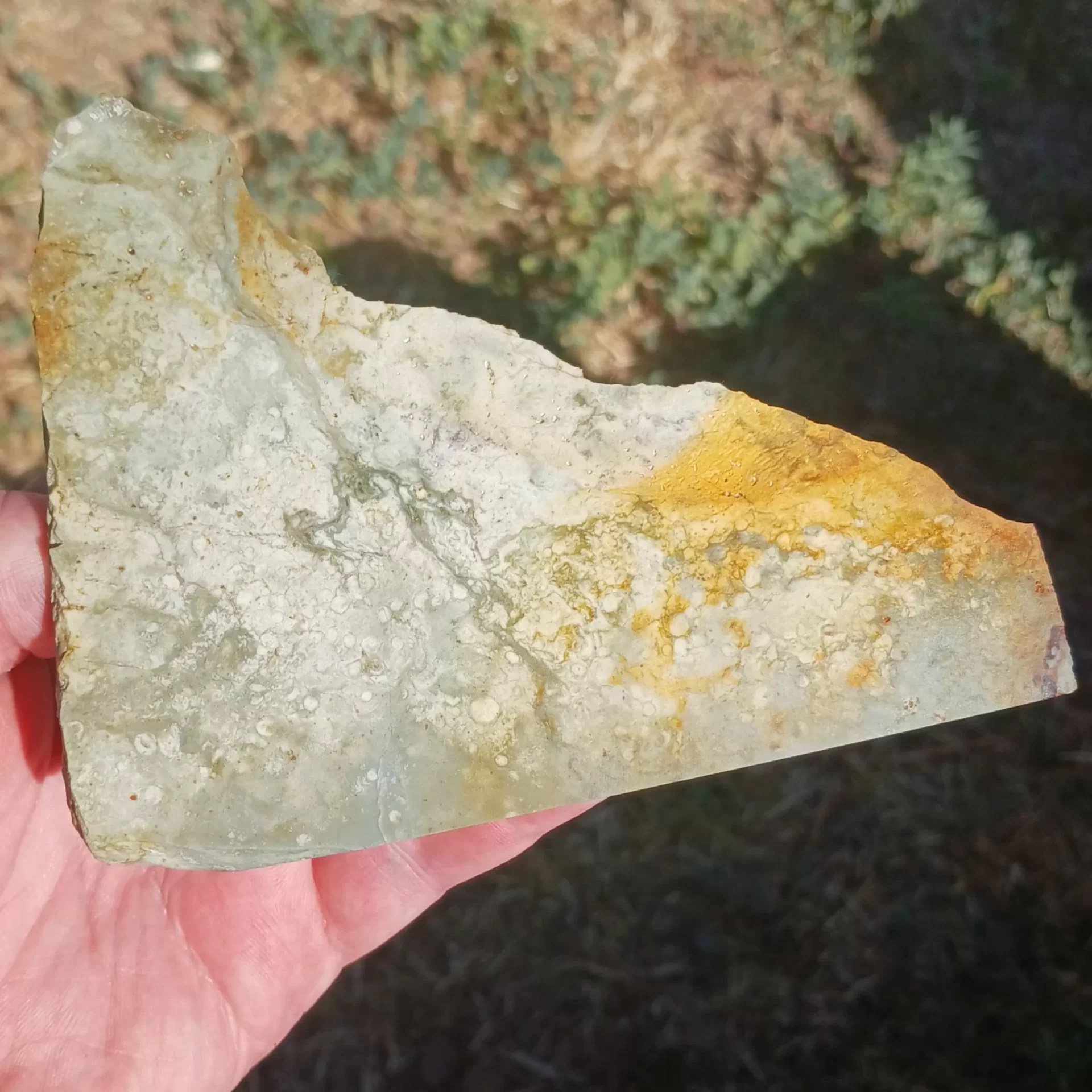 Utah Map Stone Lapidary Slab