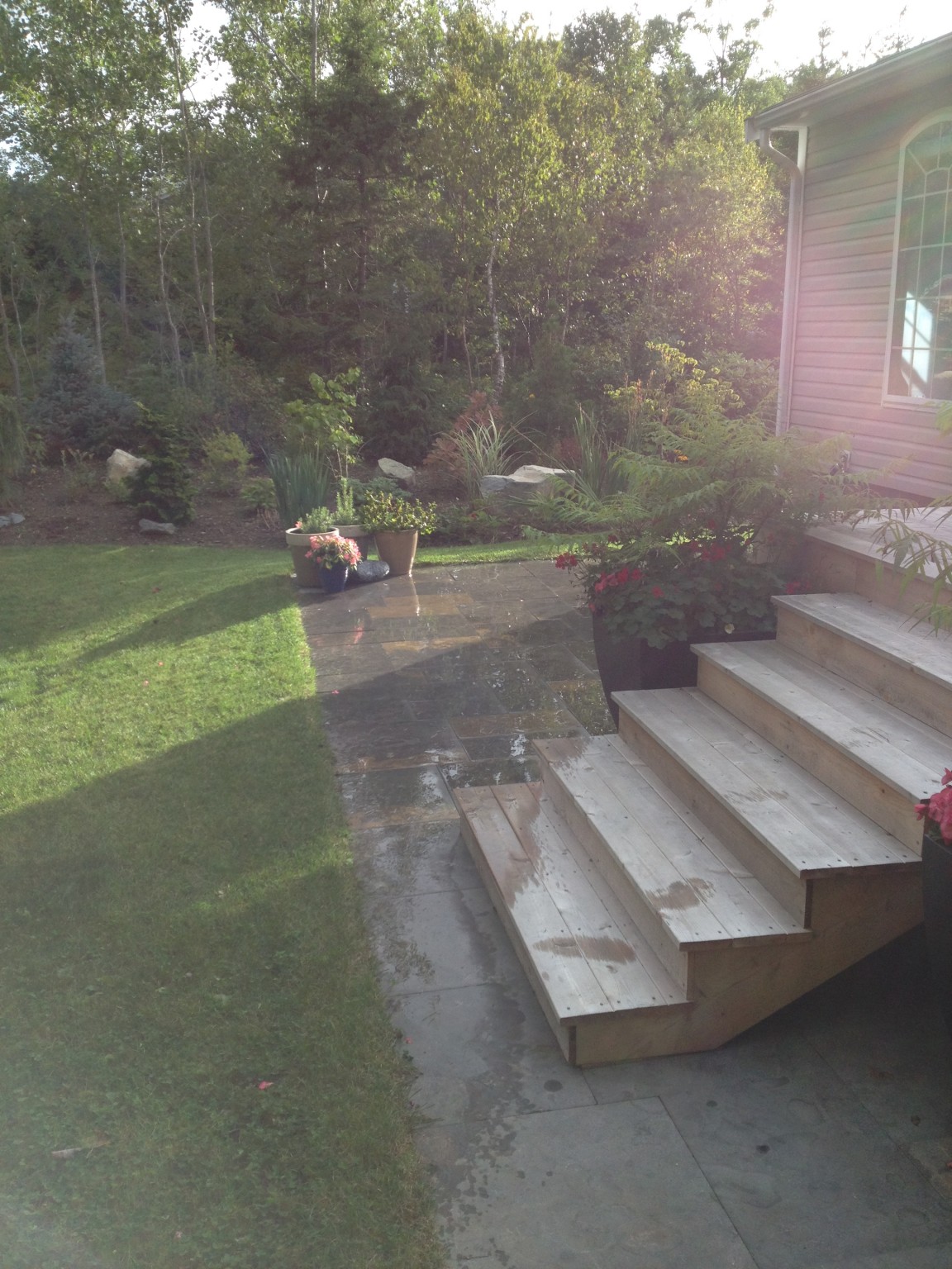 Squarecut Flagstone Patio LaPierre Stone WorksLaPierre Stone Works