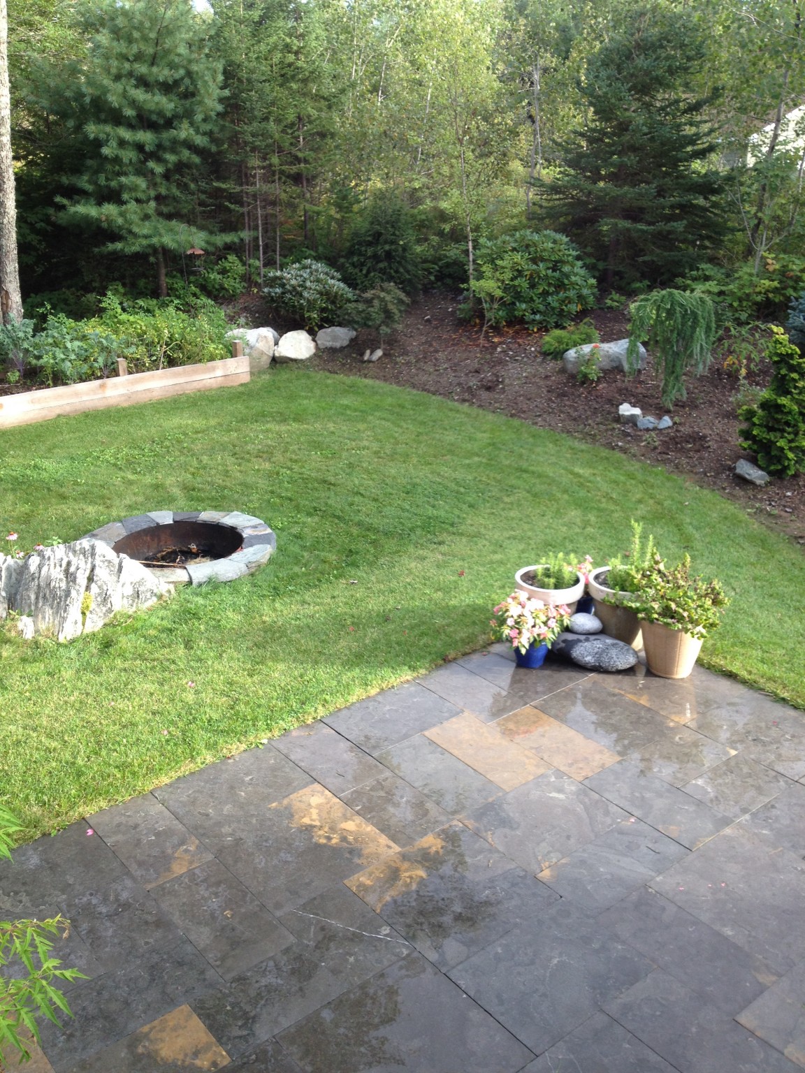 Squarecut Flagstone Patio LaPierre Stone WorksLaPierre Stone Works