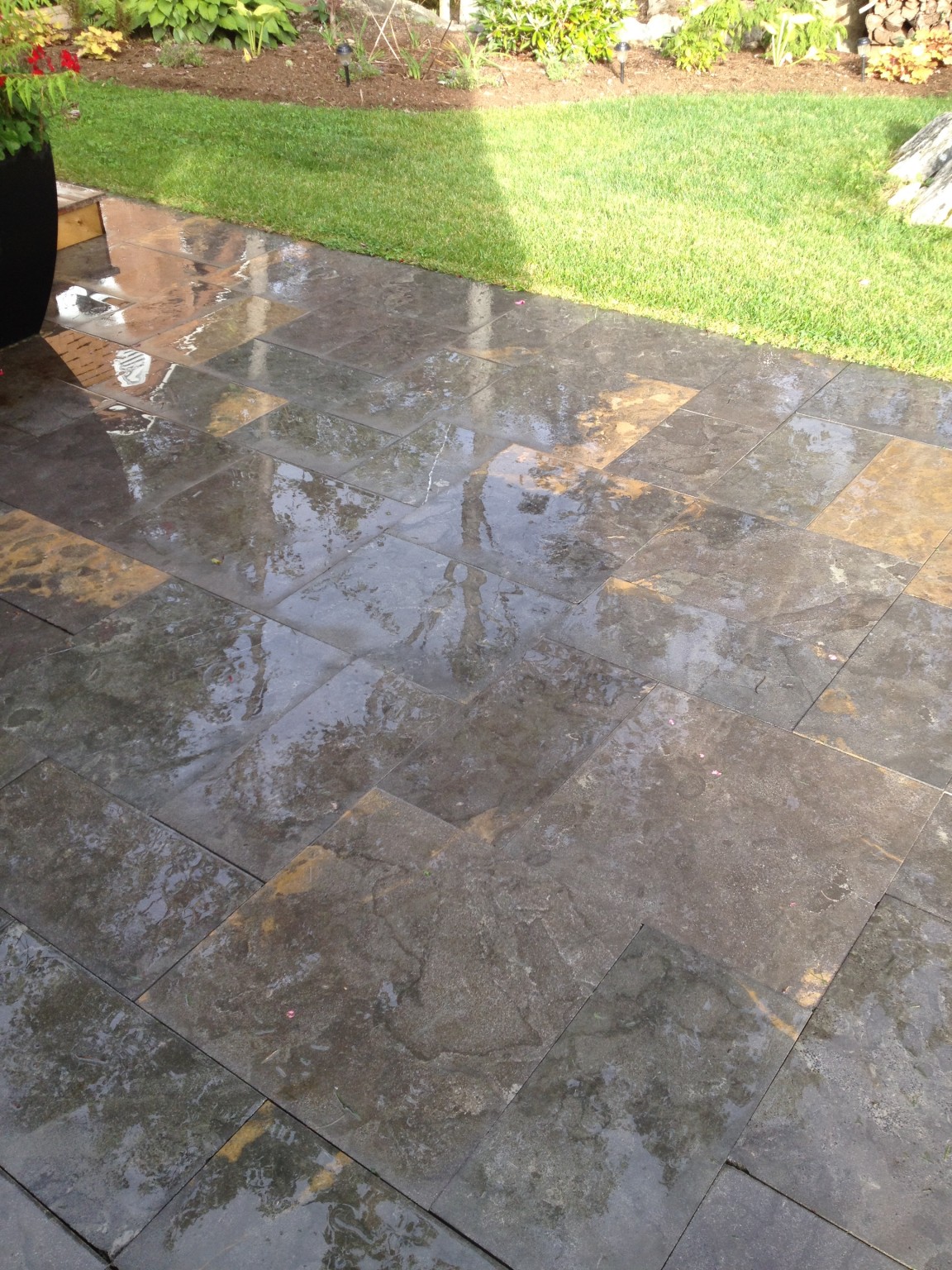 Squarecut Flagstone Patio LaPierre Stone WorksLaPierre Stone Works