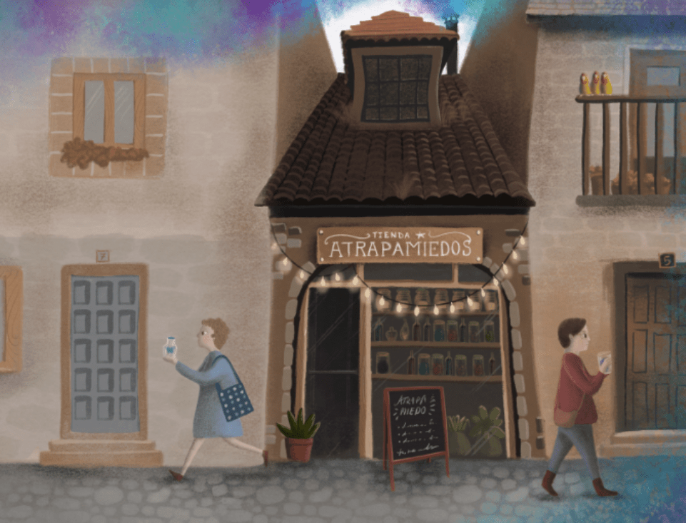 El tarro de los miedos La Pizarra de Aurora