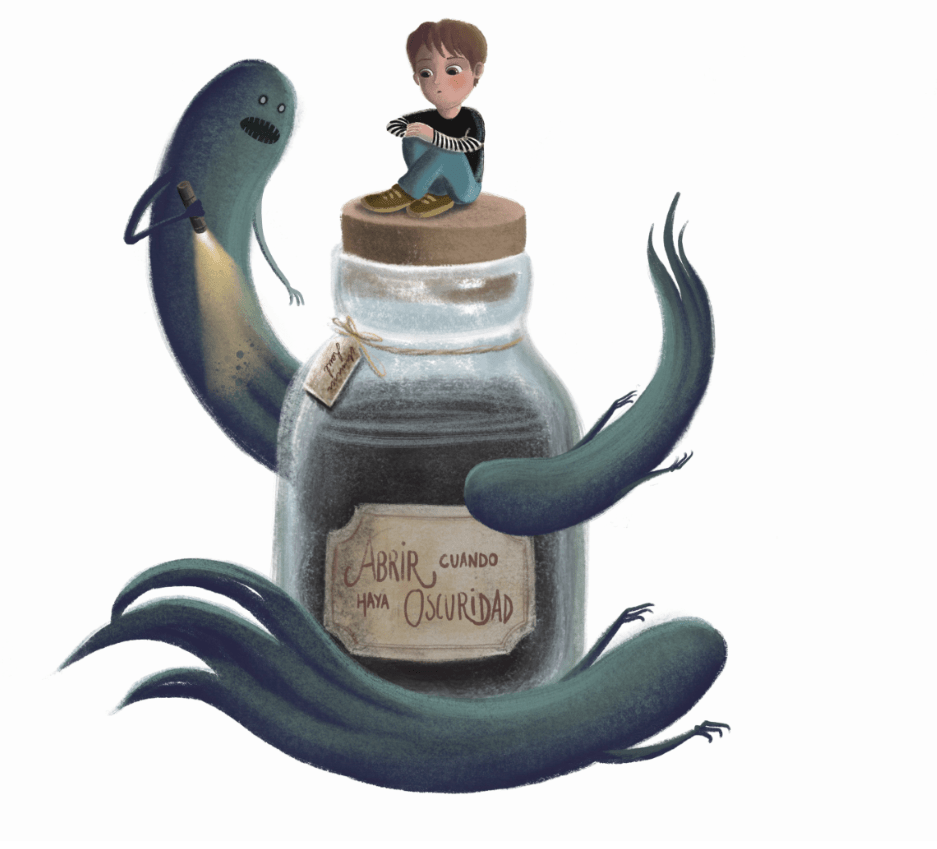 El tarro de los miedos La Pizarra de Aurora