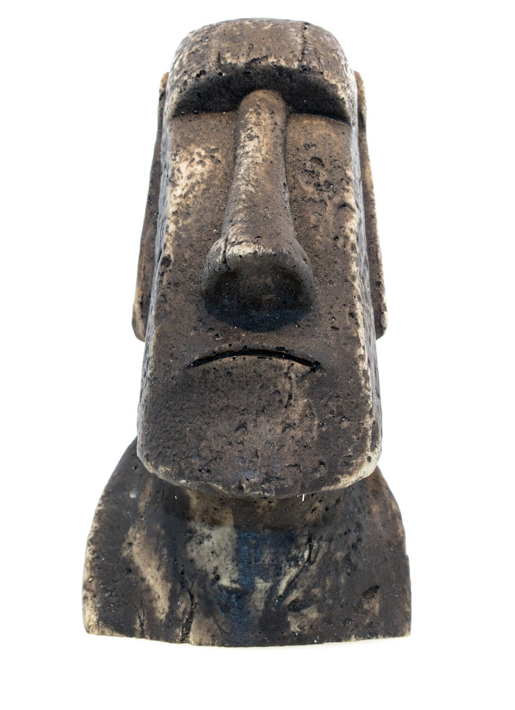 Dibujo De Moai De La Isla De Pascua Pintado Por Joer En Dibujos Net
