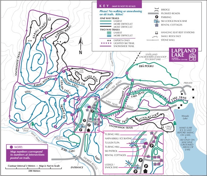Lapland Lake Winter Cross Country Skiing Weather Report