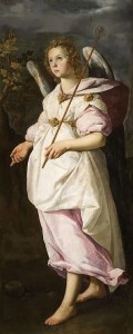 L'Archange Gabriel, Francisco de Zurbaran, vers 1631-32, Musée Fabre, Montpellier, huile sur toile