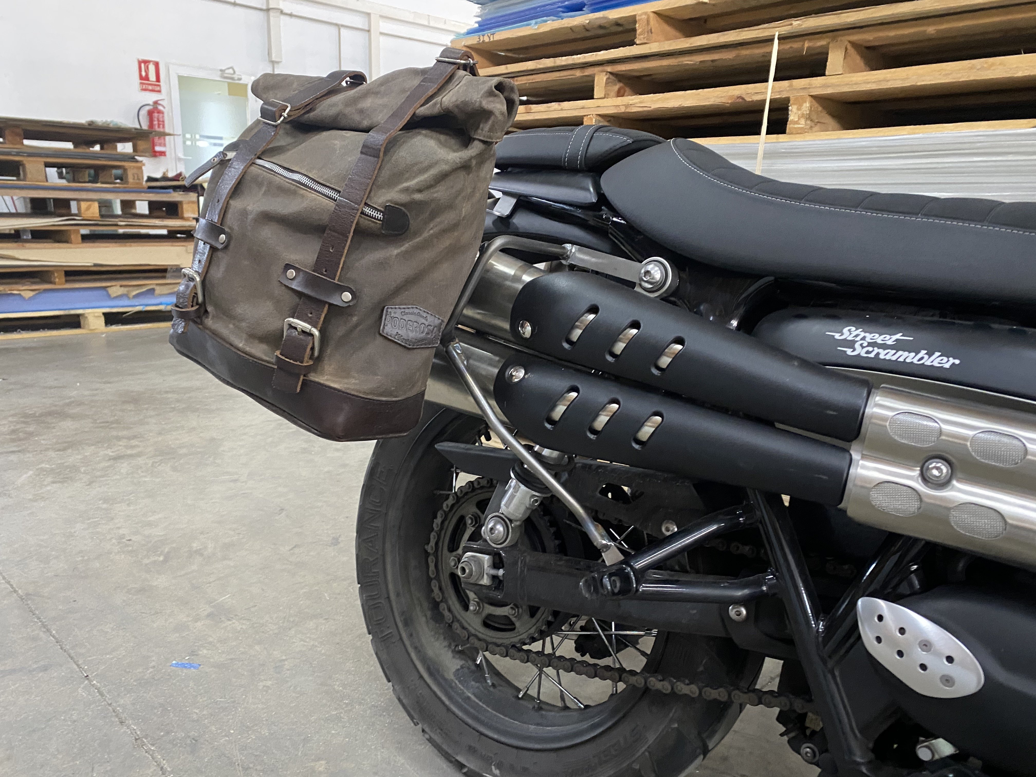 Street Scrambler Luggage Rack