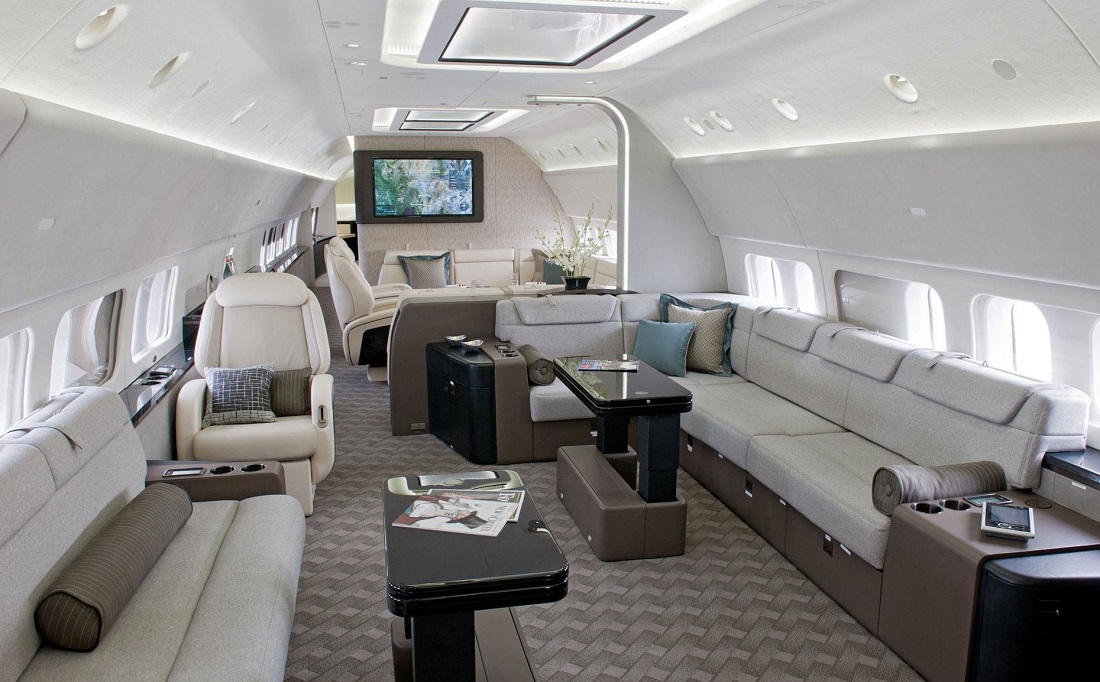 Most Luxurious Private Jet Luxurious Private Jets LA POLO