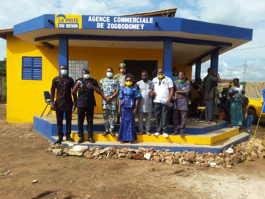 REOUVERTURE DE L’AGENCE DE ZOGBODOMEY, LA POSTE DU BENIN TOUJOURS PLUS